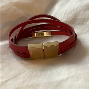 Coach Jewelry - Coach leather bracelet Coach Jewelry - Coach leather bracelet